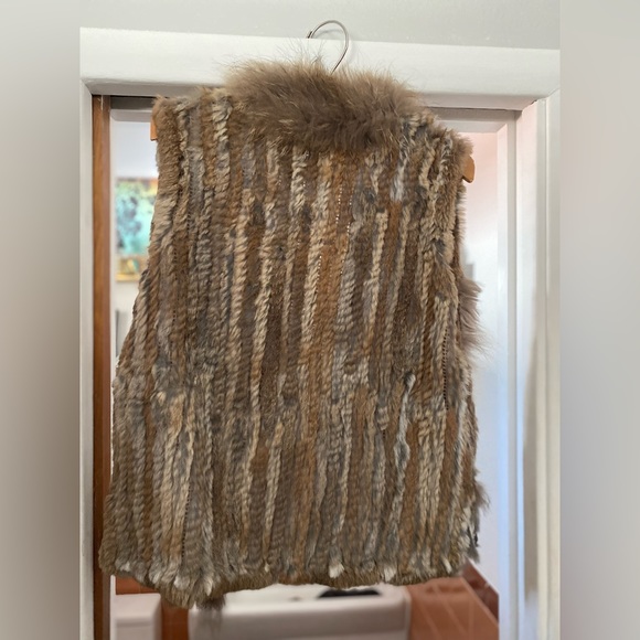 XL rabbit fur vest - Picture 5 of 5